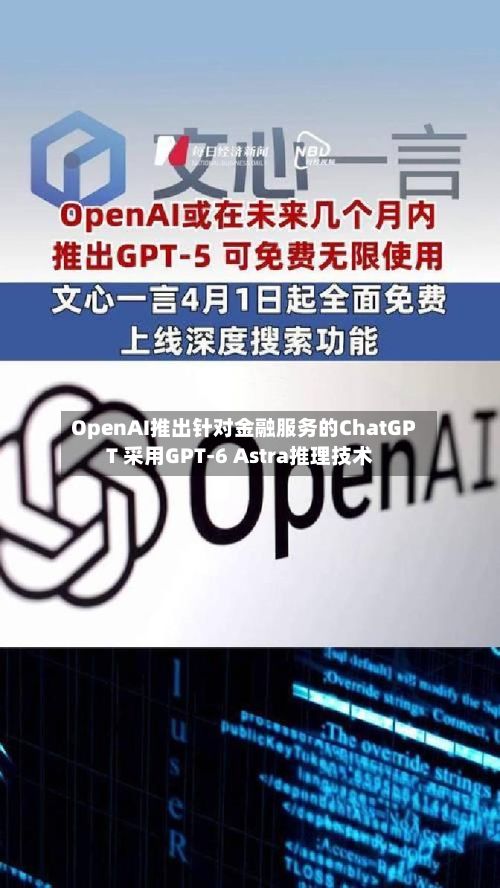 OpenAI推出针对金融服务的ChatGPT 采用GPT-6 Astra推理技术-第2张图片