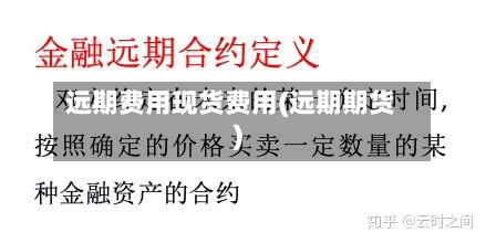 远期费用现货费用(远期期货)
