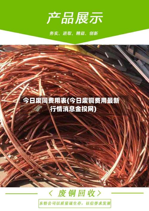 今日废同费用表(今日废铜费用最新行情消息金投网)-第2张图片