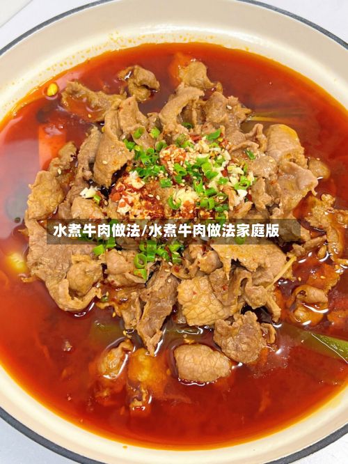 水煮牛肉做法/水煮牛肉做法家庭版