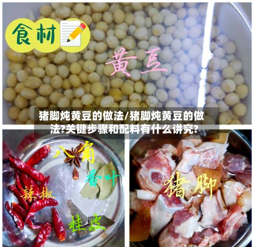 猪脚炖黄豆的做法/猪脚炖黄豆的做法?关键步骤和配料有什么讲究?-第2张图片