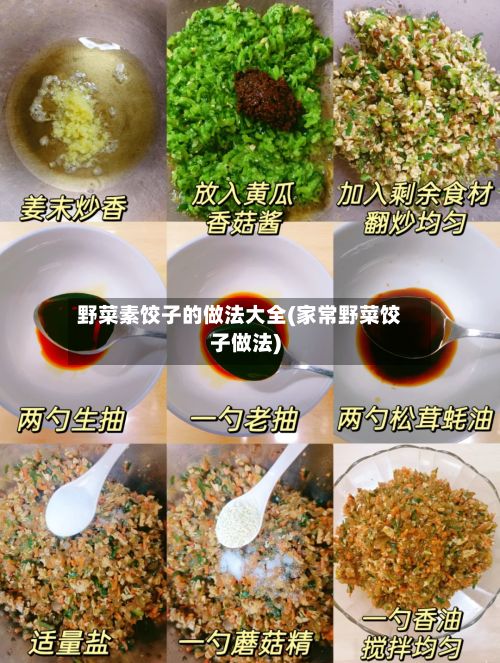 野菜素饺子的做法大全(家常野菜饺子做法)