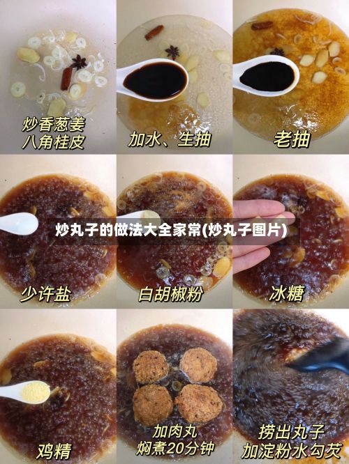 炒丸子的做法大全家常(炒丸子图片)