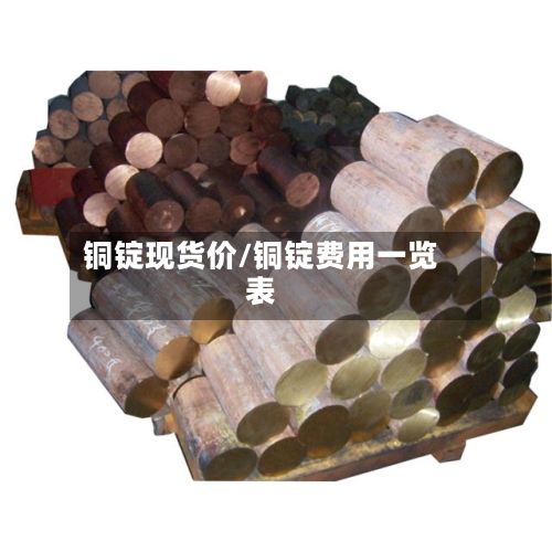铜锭现货价/铜锭费用一览表-第3张图片
