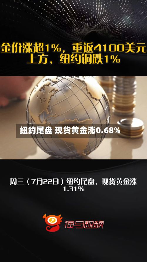 纽约尾盘 现货黄金涨0.68%-第2张图片