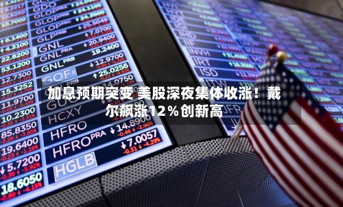 加息预期突变 美股深夜集体收涨!戴尔飙涨12%创新高-第3张图片