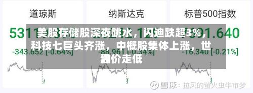 美股存储股深夜跳水，闪迪跌超3%	，科技七巨头齐涨，中概股集体上涨，世界油价走低-第2张图片