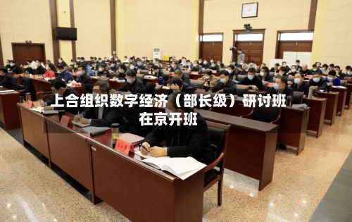 上合组织数字经济（部长级）研讨班在京开班
