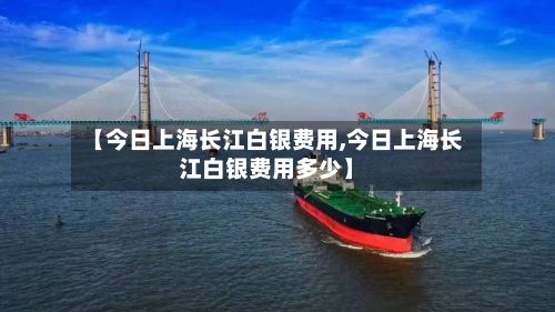 【今日上海长江白银费用,今日上海长江白银费用多少】-第2张图片