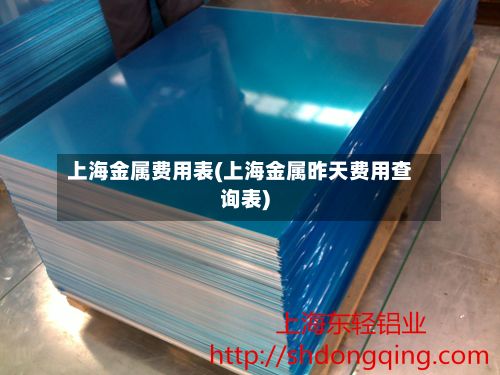 上海金属费用表(上海金属昨天费用查询表)-第3张图片