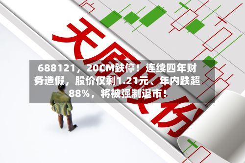 688121	，20CM跌停！连续四年财务造假，股价仅剩1.21元、年内跌超88%，将被强制退市！-第3张图片