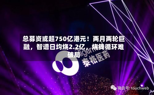 总募资或超750亿港元!两月两轮巨融,智谱日均烧2.2亿,烧钱循环难破局