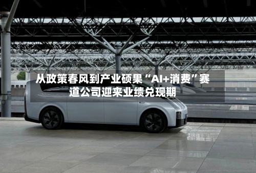从政策春风到产业硕果“AI+消费	”赛道公司迎来业绩兑现期-第3张图片