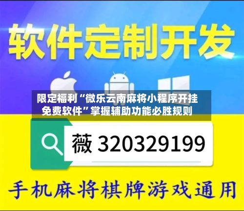 限定福利“微乐云南麻将小程序开挂免费软件”掌握辅助功能必胜规则-第3张图片
