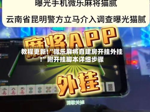 教程更新!“微乐麻将自建房开挂外挂!”附开挂脚本详细步骤-第2张图片