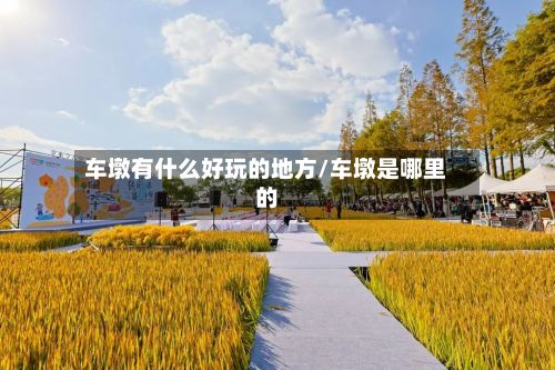车墩有什么好玩的地方/车墩是哪里的-第3张图片