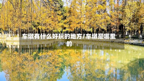 车墩有什么好玩的地方/车墩是哪里的-第2张图片