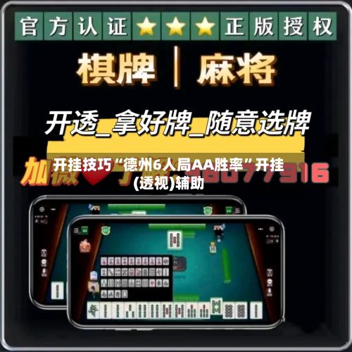 开挂技巧“德州6人局AA胜率”开挂(透视)辅助-第2张图片