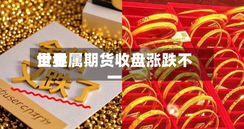 世界贵金属期货收盘涨跌不一