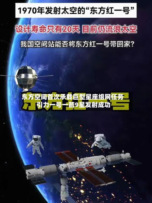 东方空间首次承载巨型星座组网任务 引力一号一箭9星发射成功-第3张图片