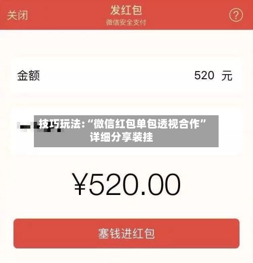 技巧玩法:“微信红包单包透视合作	”详细分享装挂-第2张图片
