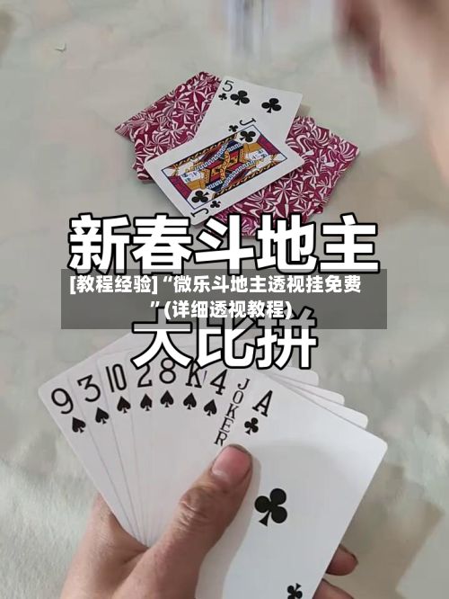 [教程经验]“微乐斗地主透视挂免费”(详细透视教程)-第2张图片