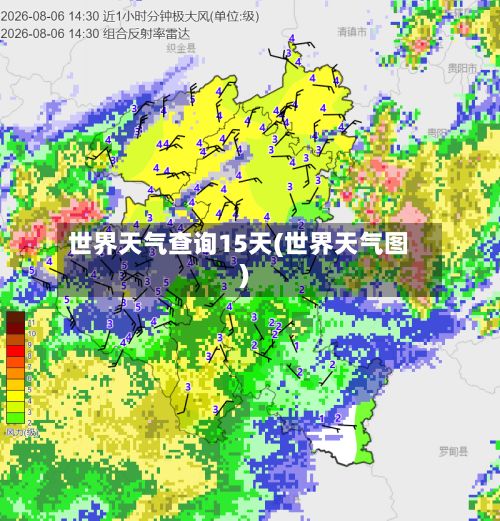 世界天气查询15天(世界天气图)