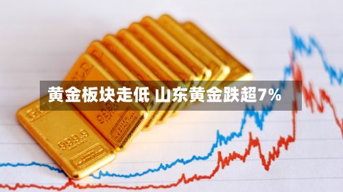 黄金板块走低 山东黄金跌超7%