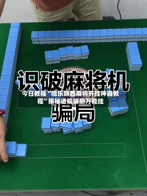 今日教程“微乐陕西麻将开挂神器教程”揭秘透视辅助万能挂