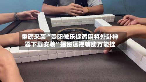 重磅来袭“贵阳微乐捉鸡麻将外卦神器下载安装”揭秘透视辅助万能挂-第3张图片