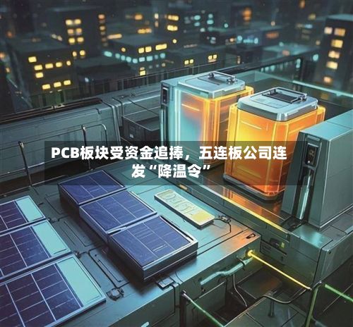 PCB板块受资金追捧，五连板公司连发“降温令”