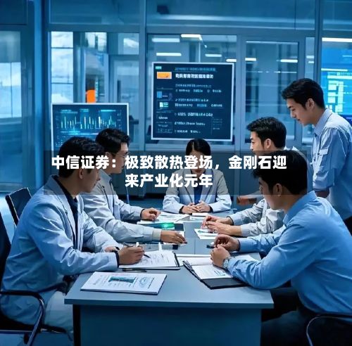 中信证券：极致散热登场，金刚石迎来产业化元年