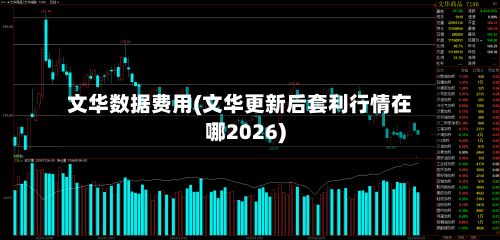 文华数据费用(文华更新后套利行情在哪2026)