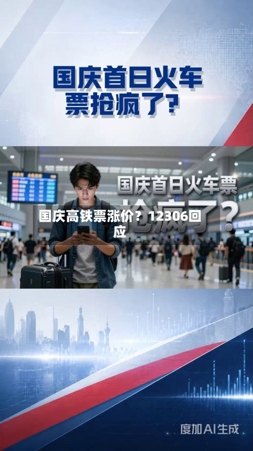 国庆高铁票涨价？12306回应