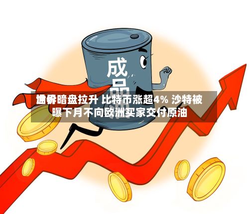 世界
油价暗盘拉升 比特币涨超4% 沙特被曝下月不向欧洲买家交付原油-第2张图片