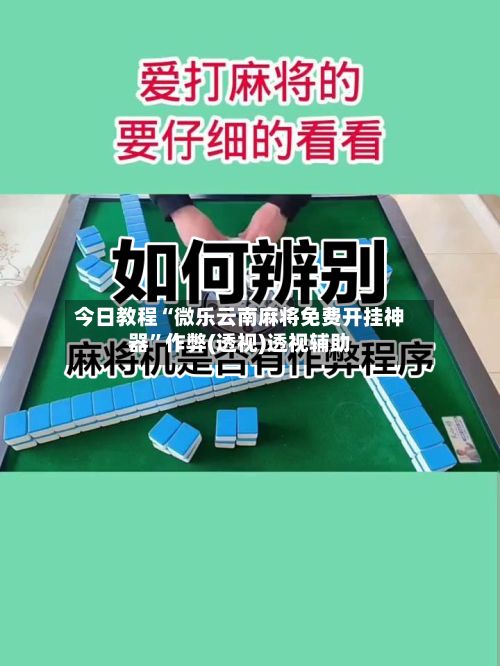 今日教程“微乐云南麻将免费开挂神器”作弊(透视)透视辅助-第2张图片