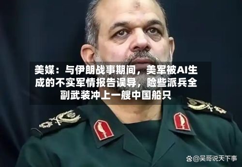 美媒：与伊朗战事期间	，美军被AI生成的不实军情报告误导，险些派兵全副武装冲上一艘中国船只-第2张图片