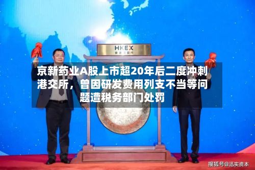 京新药业A股上市超20年后二度冲刺港交所，曾因研发费用列支不当等问题遭税务部门处罚-第1张图片