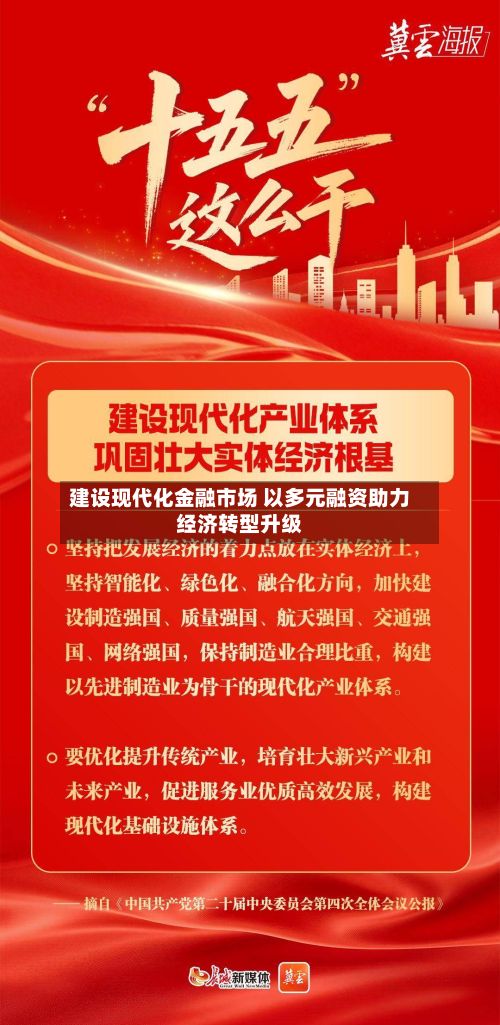建设现代化金融市场 以多元融资助力经济转型升级-第2张图片