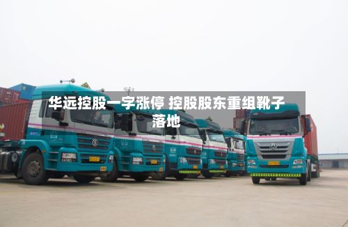 华远控股一字涨停 控股股东重组靴子落地-第1张图片