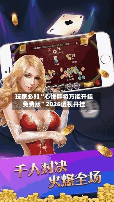 玩家必知“心悦麻将万能开挂免费版”2026透视开挂-第2张图片