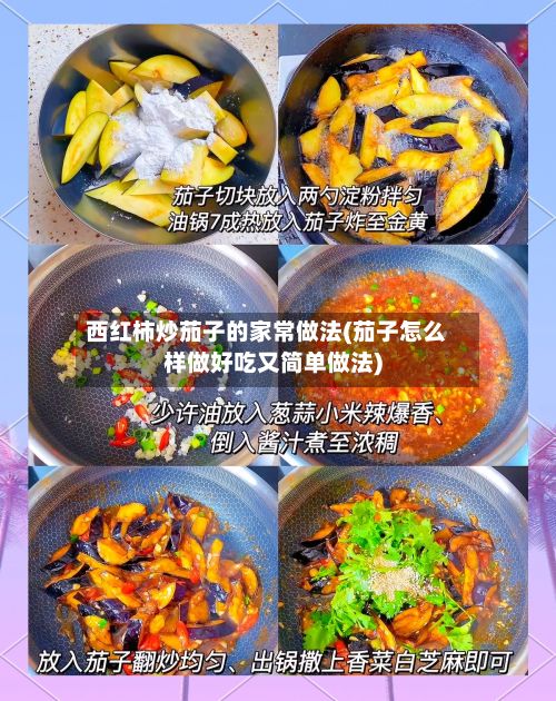 西红柿炒茄子的家常做法(茄子怎么样做好吃又简单做法)