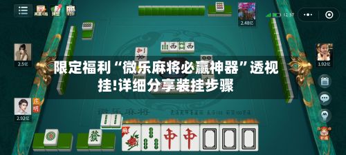 限定福利“微乐麻将必赢神器”透视挂!详细分享装挂步骤-第2张图片