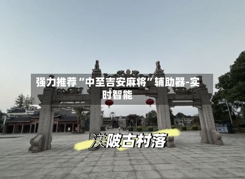 强力推荐“中至吉安麻将	”辅助器-实时智能-第2张图片