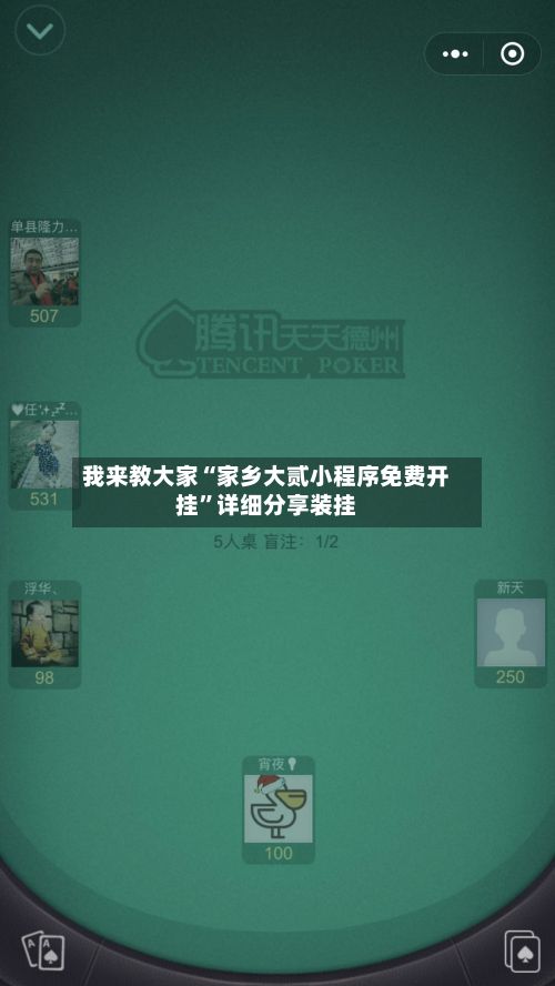 我来教大家“家乡大贰小程序免费开挂”详细分享装挂-第2张图片