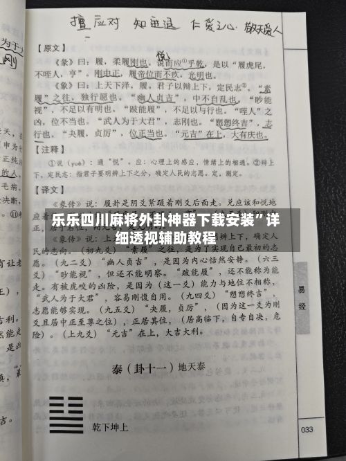 乐乐四川麻将外卦神器下载安装	”详细透视辅助教程-第2张图片