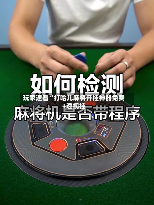 玩家速看“打哈儿麻将开挂神器免费+透视挂-第2张图片