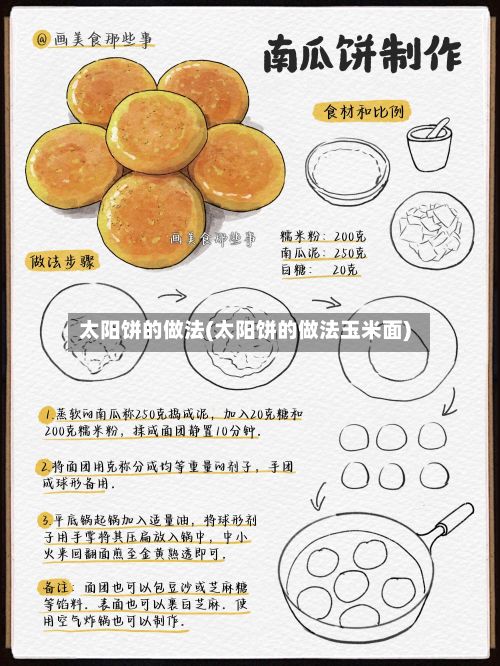 太阳饼的做法(太阳饼的做法玉米面)