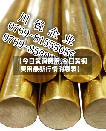 【今日黄铜费用,今日黄铜费用最新行情消息表】-第3张图片
