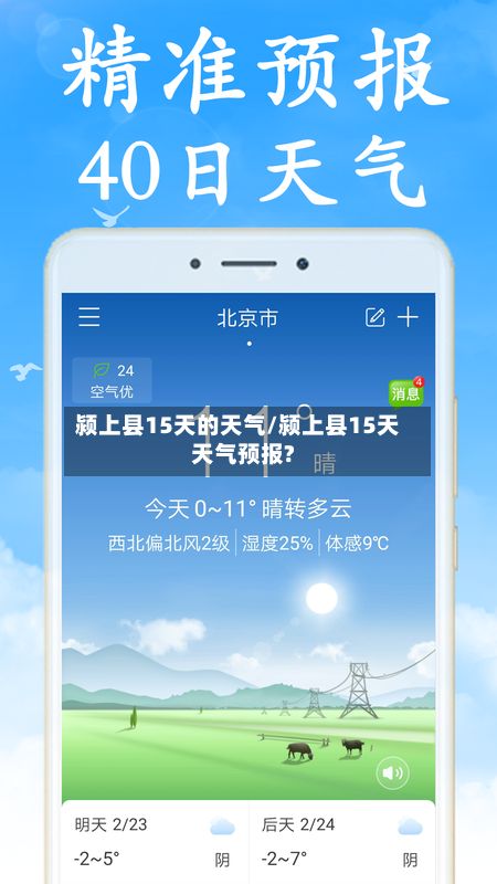 颍上县15天的天气/颍上县15天天气预报?-第2张图片